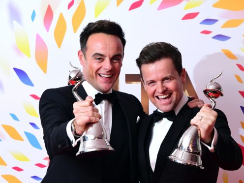 Ant and Dec debated whether to leave Britain’s Got Talent over fears they were being sidelined before Simon Cowell convinced them to stay (Ian West/PA)