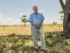 Sir David Attenborough pictured in the Maasai Mara (Keith Scholey/Silverback Films/PA)