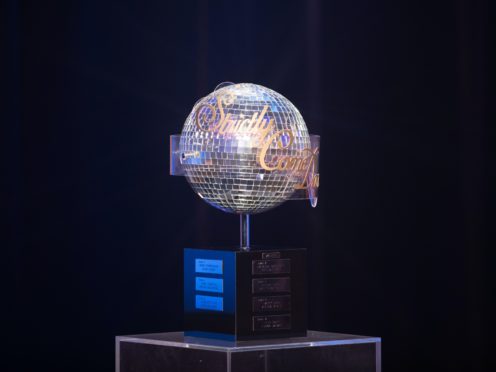 The Strictly Come Dancing glitterball trophy (Guy Levy/BBC)