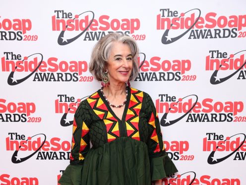 Actress Maureen Lipman has described the new socially distanced way of working on Coronation Street as ‘really weird’ (Ian West/PA)