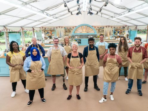 The Bake Off contestants (C4/Love Productions/Mark Bourdillon/PA)