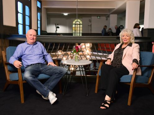 Dave Johns and Alison Steadman (Ian West/PA)
