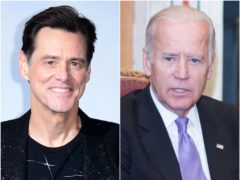 Jim Carrey will play US presidential hopeful Joe Biden on Saturday Night Live (Ian West/Barry Cronin/PA)
