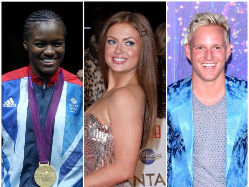 Nicola Adams, Maisie Smith and Jamie Laing will be in this year’s Strictly Come Dancing (PA)