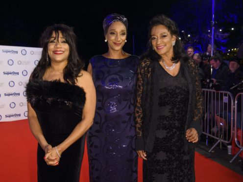 Kim Sledge, Debbie Sledge and Joni Sledge (Matt Crossick/PA)