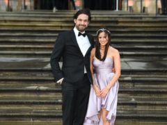 Jamie Jewitt and Camilla Thurlow (Kirsty O’Connor/PA)