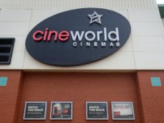Cineworld in Ashford, Kent (Gareth Fuller/PA)