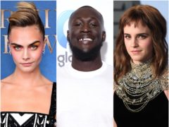 Cara Delevingne, Stormzy and Emma Watson have all made Heat magazine’s annual rich list for celebrities under 30 (Ian West/PA)
