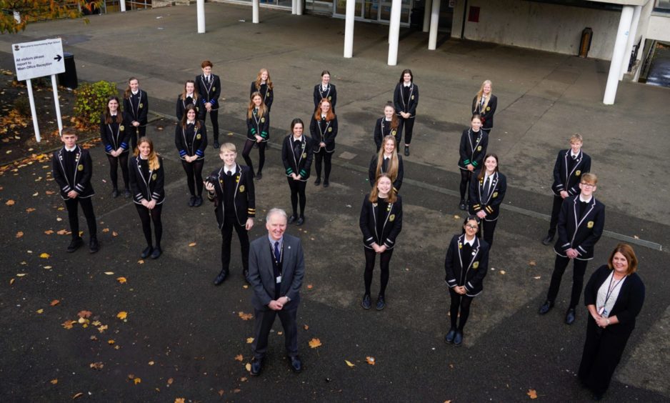 VIDEO Young Inverkeithing filmmakers illustrate school life under Covid restrictions The Courier