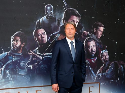 Mads Mikkelsen stared in Rogue One: A Star Wars Story (Ian West/PA)