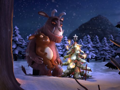 The Gruffalo and his daughter (Magic Light Pictures/BBC/PA)