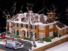 The gingerbread house (Matt Alexander/PA)