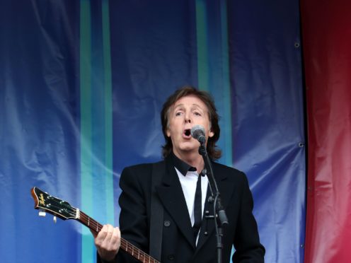 Sir Paul McCartney (Steve Parsons/PA)