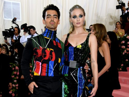 Joe Jonas and Sophie Turner (Jennifer Graylock/PA)