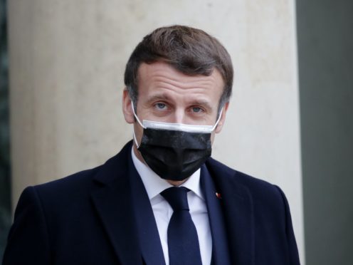 Emmanuel Macron (Francois Mori/AP)