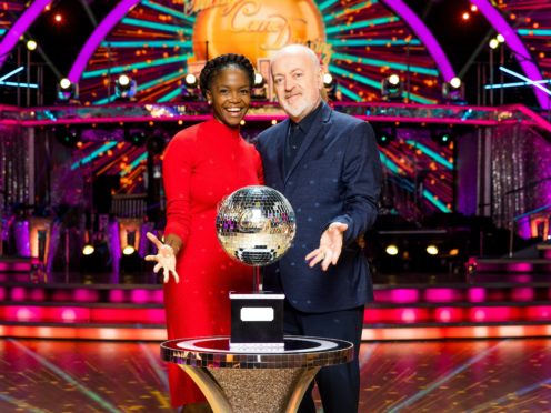 Bill Bailey and Oti Mabuse (Guy Levy/PA)