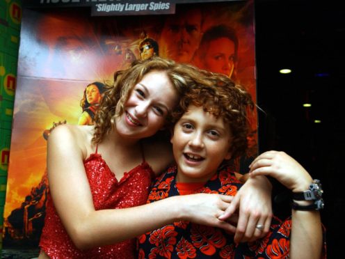 Alexa Vega (left) and Daryl Sabara starred in the original Spy Kids films (Myung Jung Kim/PA)