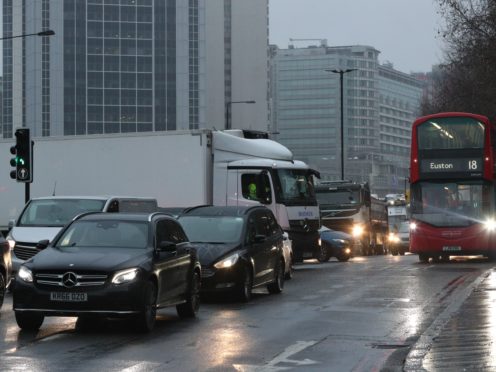 Fewer motorists have stopped making daily car trips than during the first coronavirus lockdown, according to new figures (Jonathan Brady/PA)