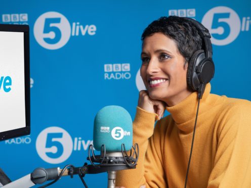 Naga Munchetty, who has begun her new job on BBC Radio 5 Live (BBC/PA)