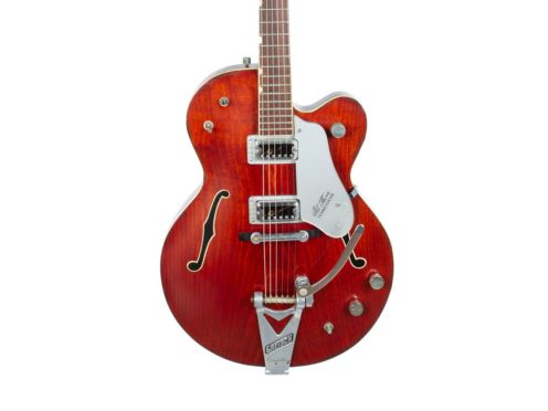 Rare guitars used by musicians including George Harrison, Bono and Tom Petty are going under the hammer for charity (Julien’s Auctions/PA)