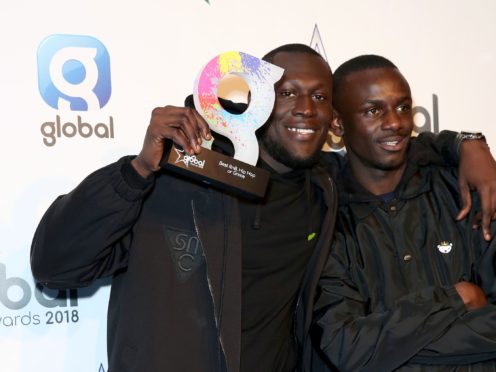 Stormzy and DJ Tiiny (Isabel Infantes/PA)