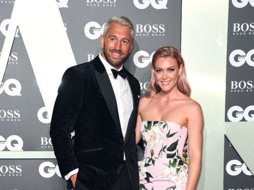 Chris Robshaw and Camilla Kerslake (Matt Crossick/PA)