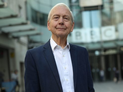 John Humphrys outside the BBC (Yui Mok/PA)