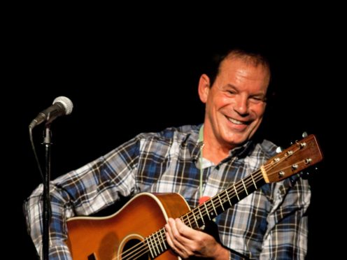 Dave Bartram on stage (Dave Bartram/PA)