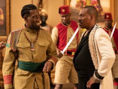 Wesley Snipes and Eddie Murphy in Coming 2 America (Amazon Studios/PA)