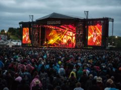 Kiss at Download Festival in 2015 (Katja Ogrin/PA)