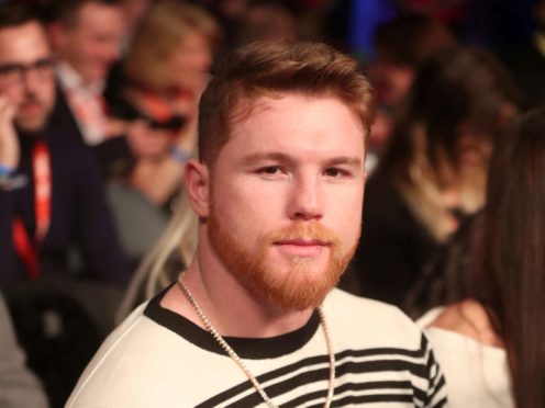 Saul ‘Canelo’ Alvarez is the latest star to receive one of Hollywood’s oldest honours (Liam McBurney/PA)
