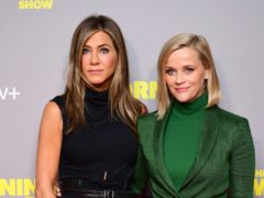 Jennifer Aniston wished co-star and ‘actual ray of sunshine’ Reese Witherspoon a happy birthday (Ian West/PA)
