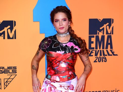 Pop star Halsey has hit out at speculation around her pregnancy (Ian West/PA)