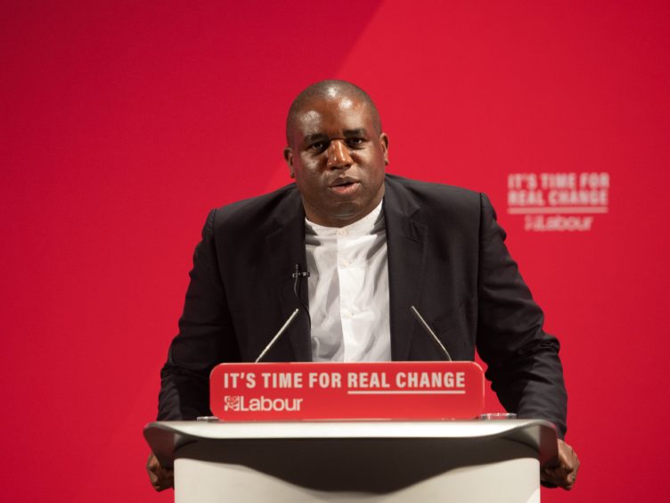 David Lammy (Joe Giddens/PA)