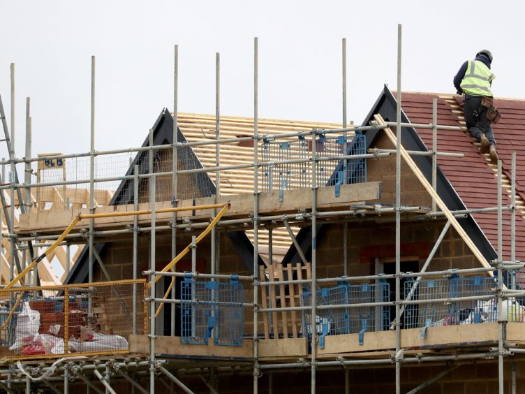 The Tories say they will aim to build 8,000 homes available for social rent if they are elected (Gareth Fuller/PA)
