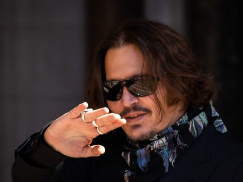 Johnny Depp (Aaron Chown/PA)