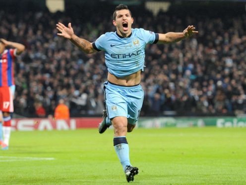 Sergio Aguero will leave Manchester City as their greatest goalscorer (Tim Goode/PA)