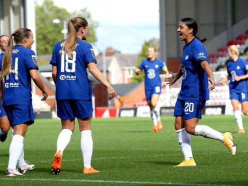 Sam Kerr and Fran Kirby (left) have been in fine form this season (Martin Rickett/PA)