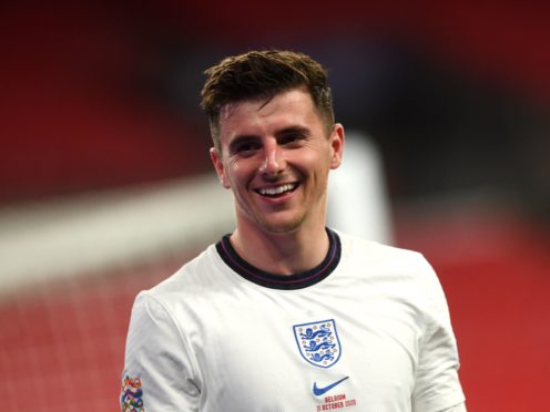England midfielder Mason Mount admits it has been a “rollercoaster” at Chelsea this season. (Neil Hall/PA)