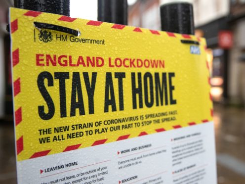 The UK economy suffered a steeper contraction during the first coronavirus lockdown but bounced back more strongly than first thought at the end of 2020, according to official figures (Andrew Matthews/PA)