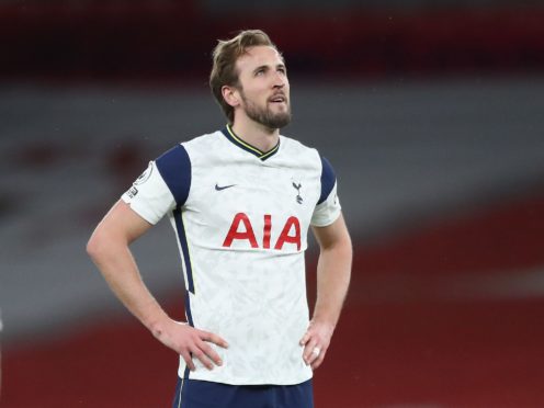 Striker Harry Kane will have a decision to make if Tottenham do not qualify for the Champions League, according to former Spurs midfielder Jamie Redknapp (Nick Potts/PA)