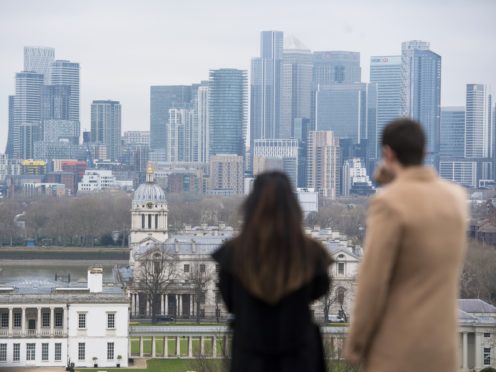 The FTSE lost ground on Monday as its continental rivals gained. (Kirsty O’Connor/PA)