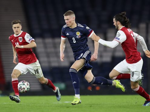 Scott McTominay was back in midfield against Austria (PA)
