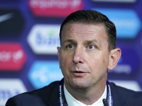 Ian Baraclough said his Northern Ireland side would put pressure on themselves for Wednesday’s qualifier (Fredrikh Hagen/PA)