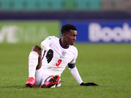 England Under-21 captain Eddie Nketiah has defended the side (Luka Stanzl/PA)