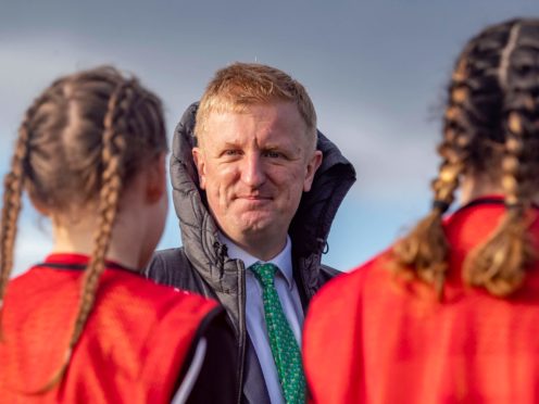 Culture Secretary Oliver Dowden is hopeful for a big crowd at the Euro 2020 final (Peter Byrne/PA)