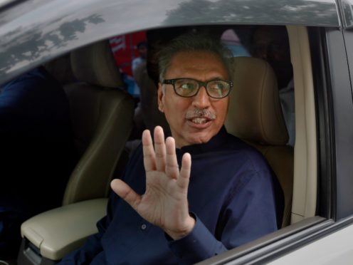 President Arif Alvi (Anjum Naveed/AP)