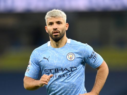 Sergio Aguero will leave Manchester City in the summer (Michael Regan/PA)