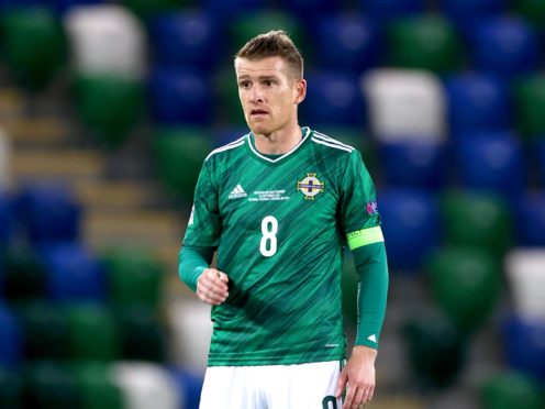 Steven Davis wants to mark his record-breaking night with three points (Liam McBurney/PA)