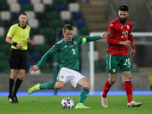 Northern Ireland were held to a damaging draw by Bulgaria (Brian Lawless/PA)